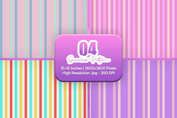 Candy Pastel Stripe Seamless Pack: A Vibrant Addition to Your Creative Workflow