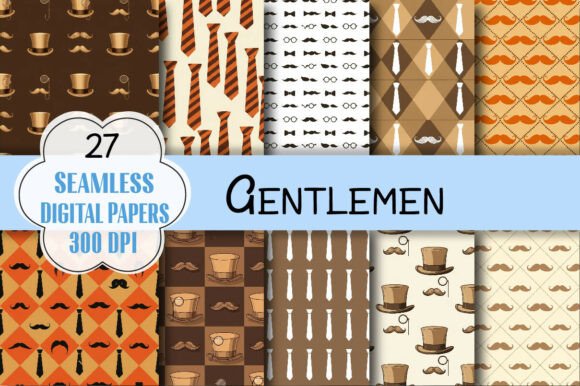 Discover the Endless Creative Opportunities with Gentlemen Digital Papers