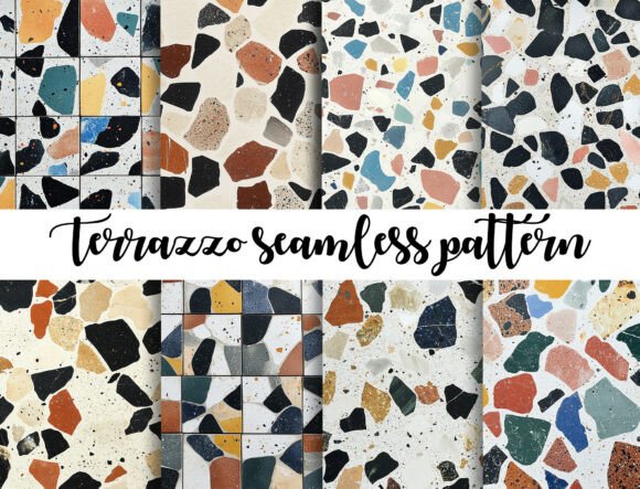 Terrazzo Texture Background