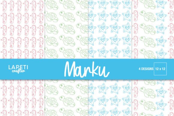 Unlocking Creativity with Ocean Coloring Digital Paper